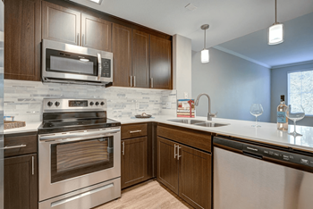 All electric kitchen